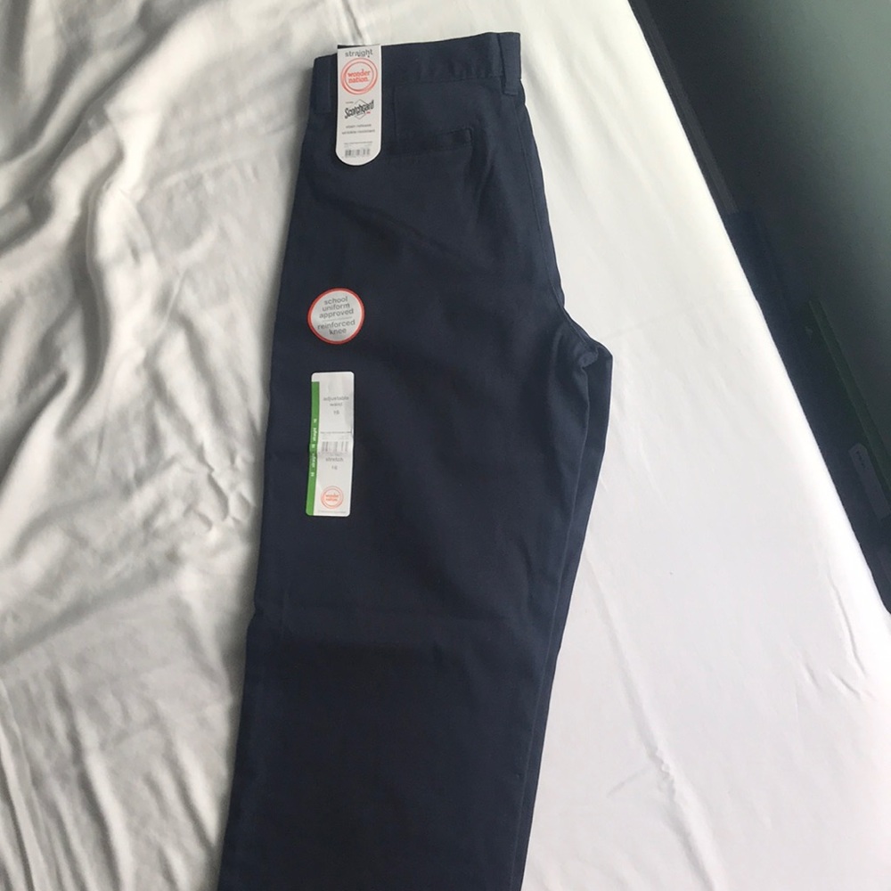 Boys Navy Pants